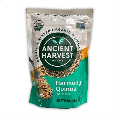 Bag of Ancient Harvest Harmony Quinoa