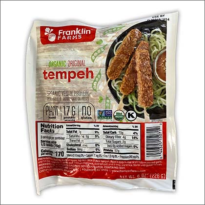 8 oz. Package of Organic Tempeh